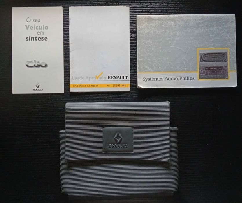 Manuais Renault + capa