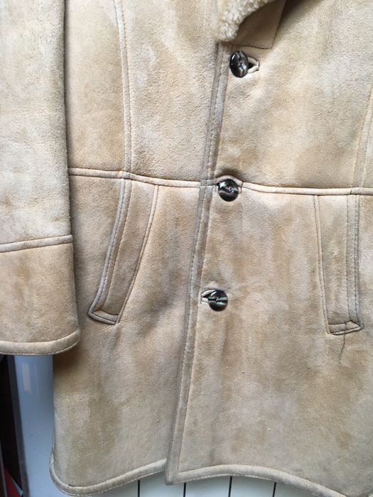 Kożuch męski PRL vintage