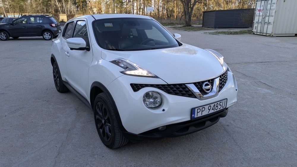 Nissan juke biała perła