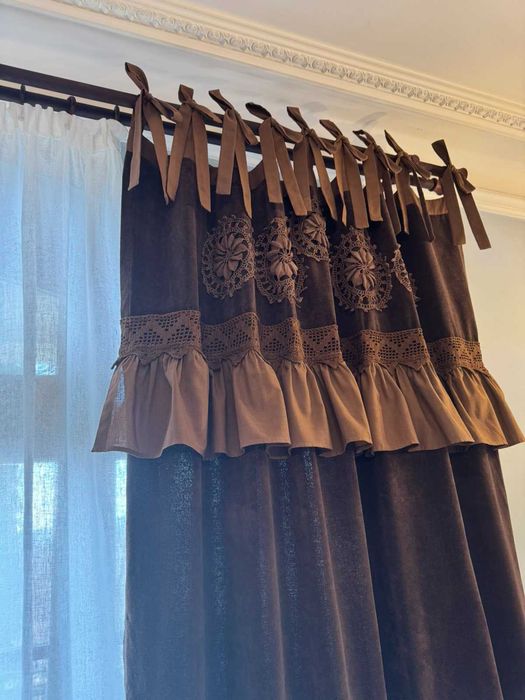 zasłony w stylu francuskim Prowansja Pinterest