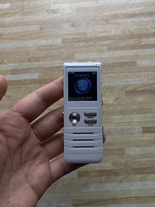 Цифровий диктофон Escytegr 16 ГБ | Металевий корпус | Відмінний стан