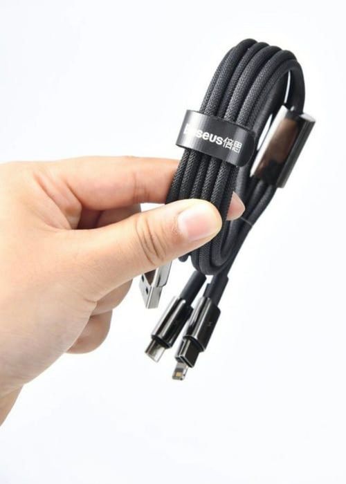 Кабель Baseus Tungsten Gold 100W USB-A → Type-C