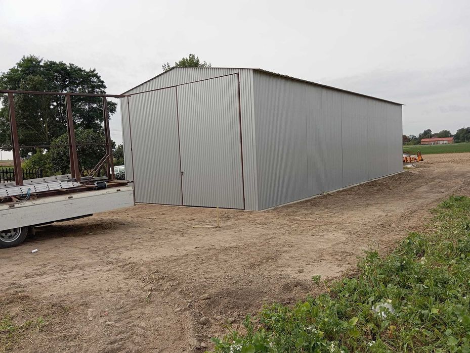 Garaż Blaszany - HALA MAGAZYNOWA - Magazyn - Wiata - Hala - GRZYWSTAL