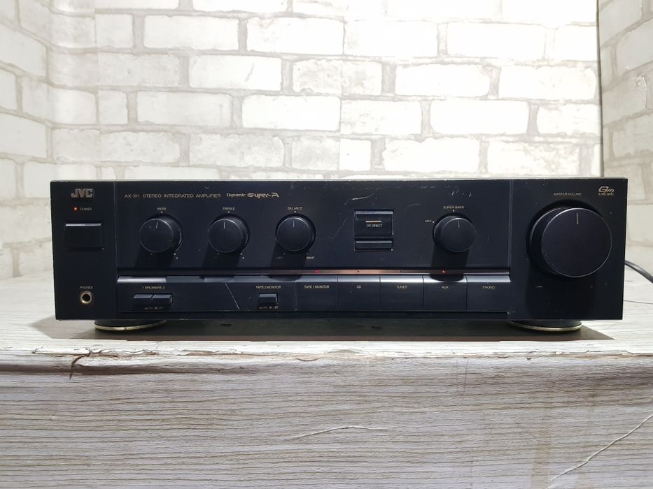 Стерео підсилювач JVC AX-311BK, 2*120 Вт б/у з Німеччини +1