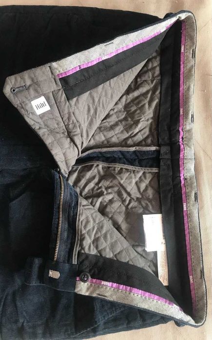 зимние брюки мужские вельветовые теплые штаны Hiltl Германия