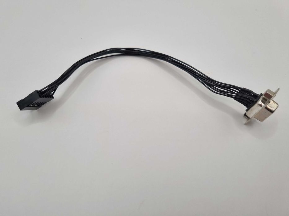 Adapter COM RS232 DB9 do płyty głównej - przewód 10-pin