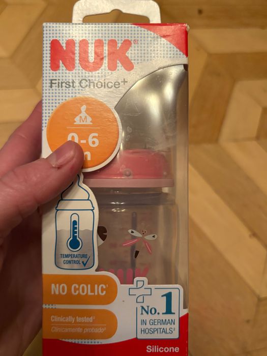 Новые бутылочки нові пляшечки Nuk 0-6 6-18 месяца