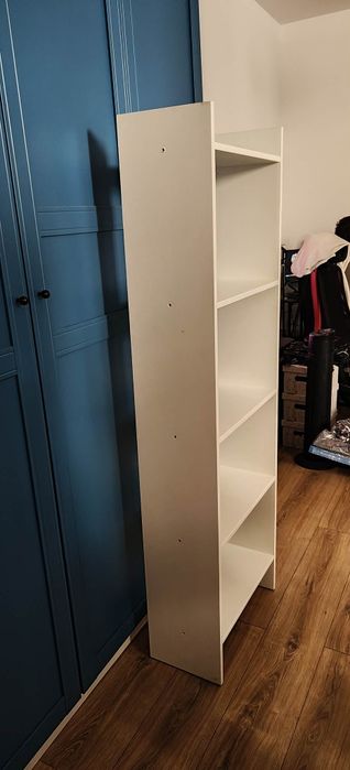 Biały regał drabinkowy 5 półek