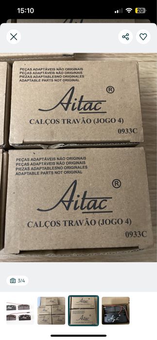 Calços Pastilhas travão adaptável vários modelos - Novo