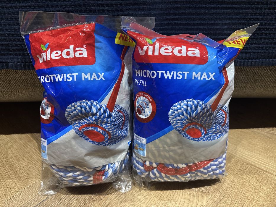 Змінна насадка моп для швабри Vileda Microtwist max refill