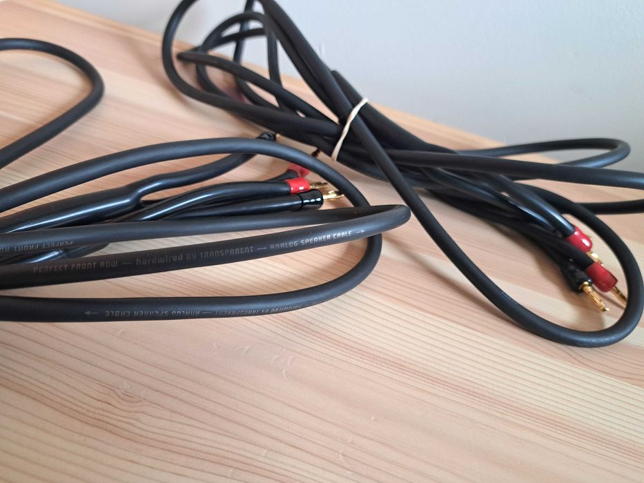 Transparent Audio Hardwired Speaker Cable - przewody głośnikowe 2x3,0m