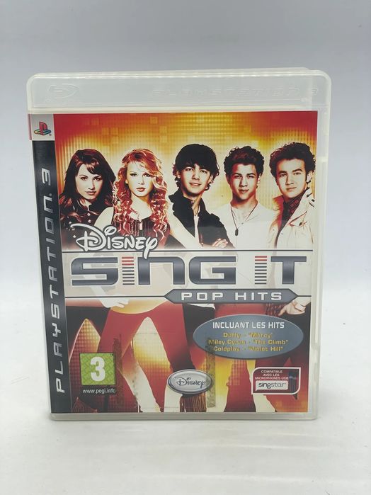Disney Sing It Pop Hits PS3 Po Angielsku