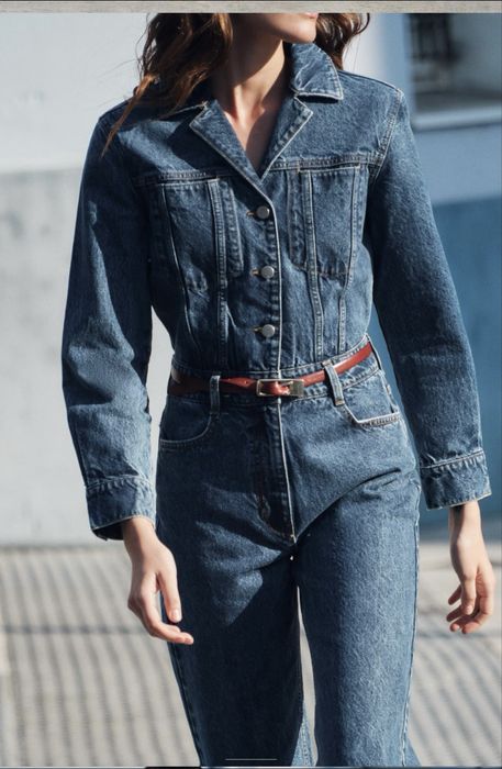 Джинсовий комбінезон Zara