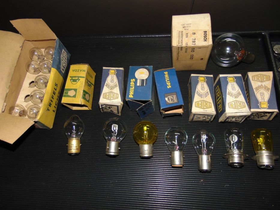 Lâmpadas auto de 6v 12v 24v