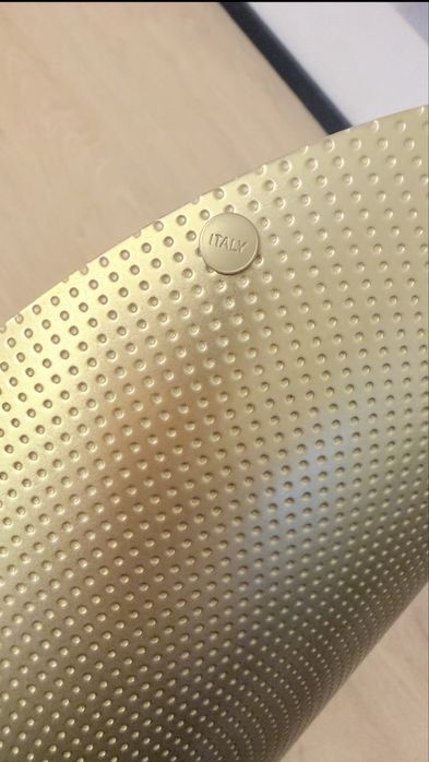 NOWY Alessi ABI07 BR Ellipse pojemnik - mosiądz z reliefem Półmisek