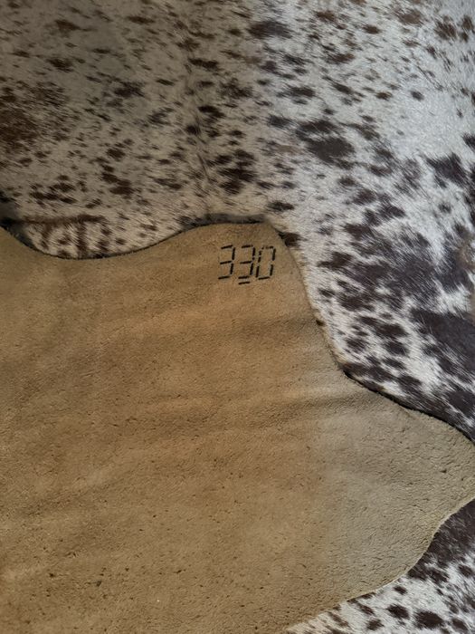 Tapete de Pele de Vaca Natural - Curtumes Ibéria (Genuíno)