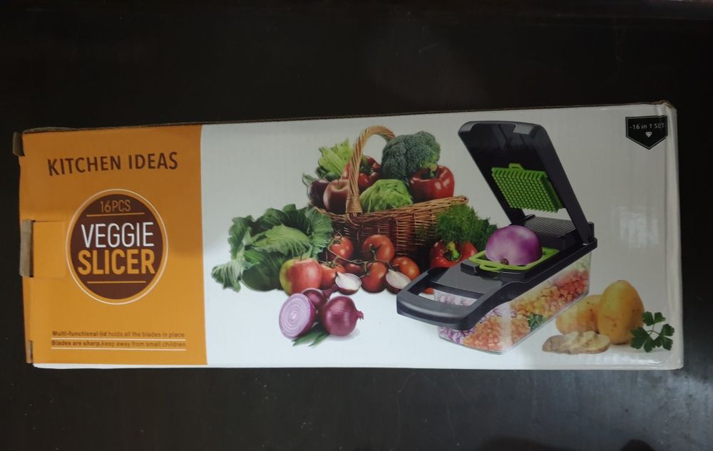 Conjunto de 16 peças, Picador/cortador multifunções
