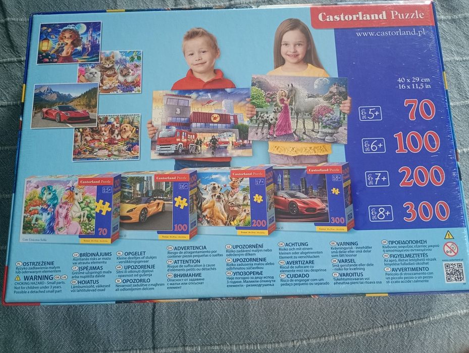 Puzzle Castorland 300 elementów, nowe (zafoliowane)