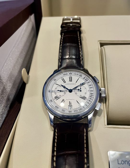 Longines Heritage Lindbergh’s Atlantic Voyage Watch full set 47,5mm