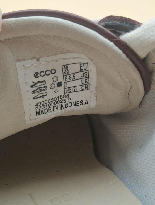 Кеди ECCO Soft 7 Нові 39р.