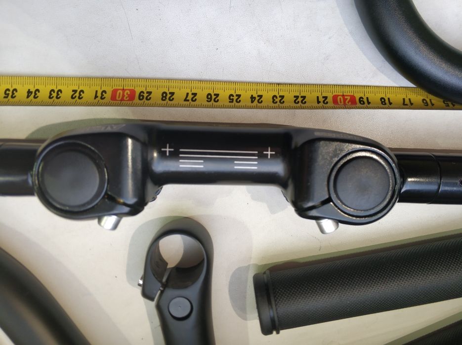 Руль баран гревел гірський 50см складний дуали тормозів під планетарку