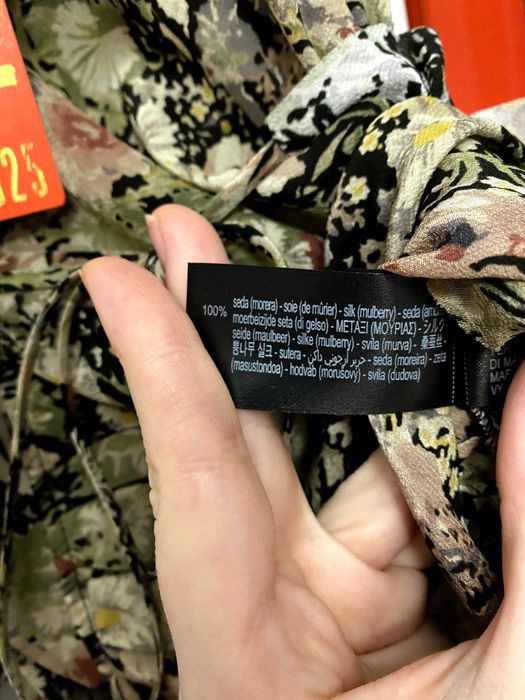 ZARA x KATE MOSS |exclusive silk| M