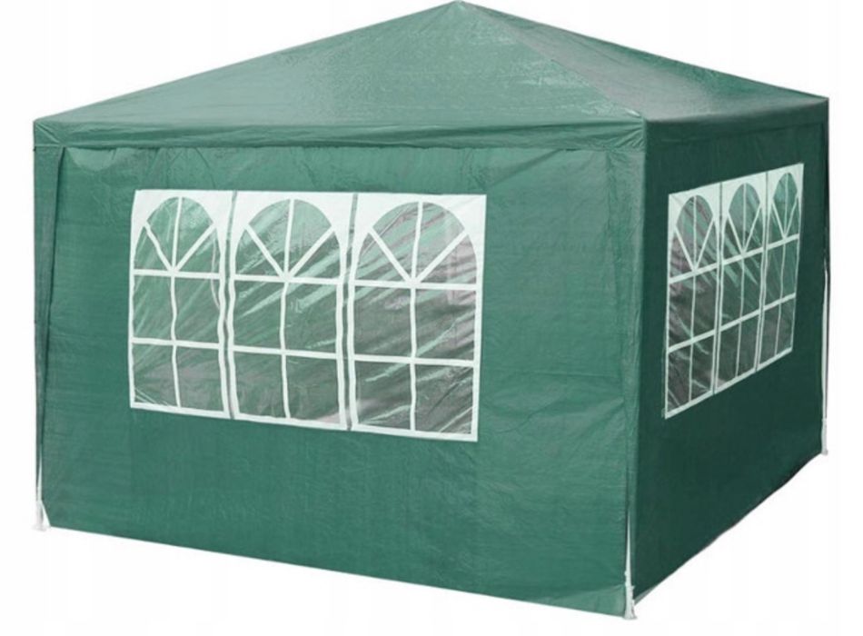 Pawilon Namiot Altana Ogrodowy Handlowy Foliowy 3x3 m Wodoodporny Duży