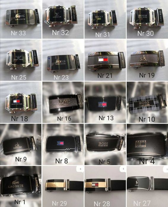 Paski do spodni Męskie