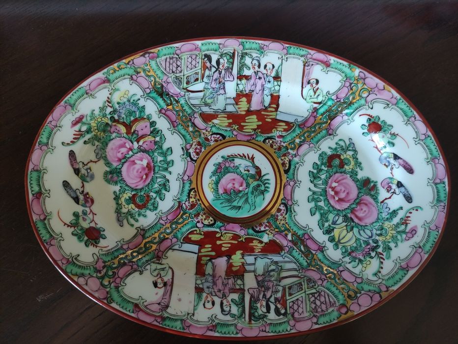 Terrina de porcelana feita em Macau