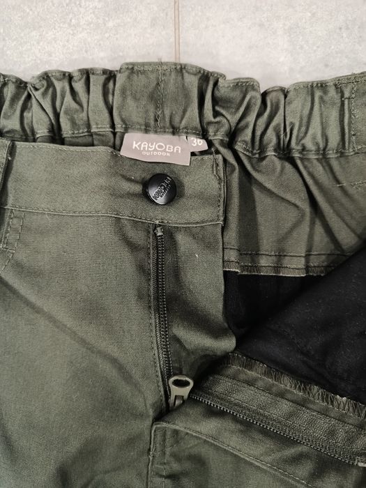Damskie spodnie outdoorowe trekkingowe Kayoba roz. 36 jak nowe