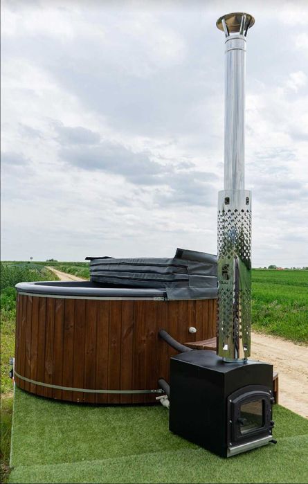 Мобільна чан. Купіль на колесах. Джакузі на причепі.