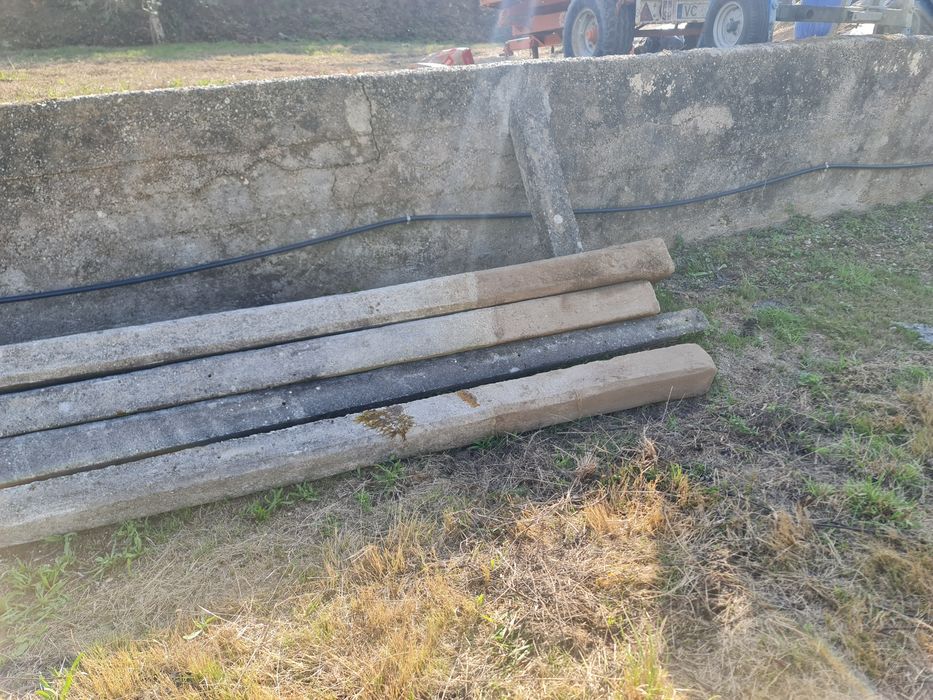 Postes em betão 5m comprido
