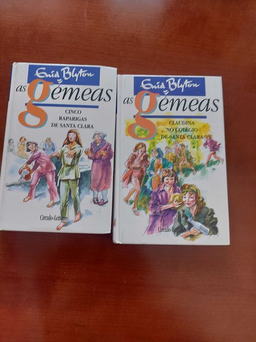 5 Books from the "The Twins" Series by Enid Blyton, Círculo de Leitores64552714751491123