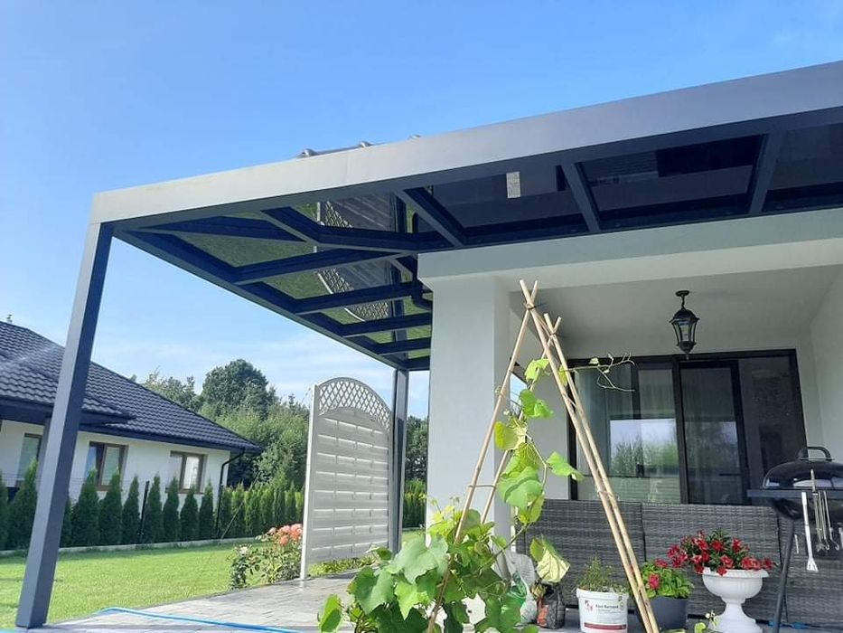 Ogrody zimowe wiaty zadaszenia pergole balustrady altany