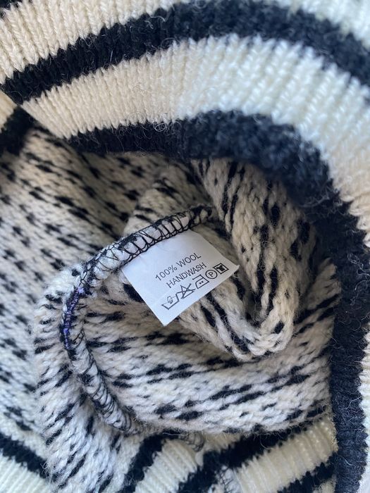 Gruby sweter norweski 100% wełna