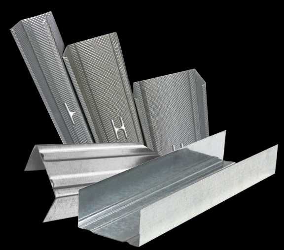 РОЗПРОДАЖ профіля для гіпсокартону UD-27 UW-100 0,55 мм 3м. Підвіси ЕС