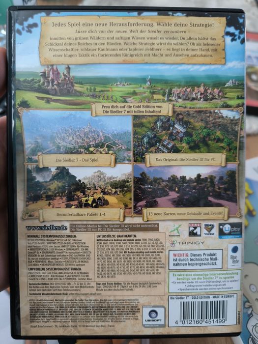 Gra na PC The Settlers 7, Die Siedler 7, Golden Edition