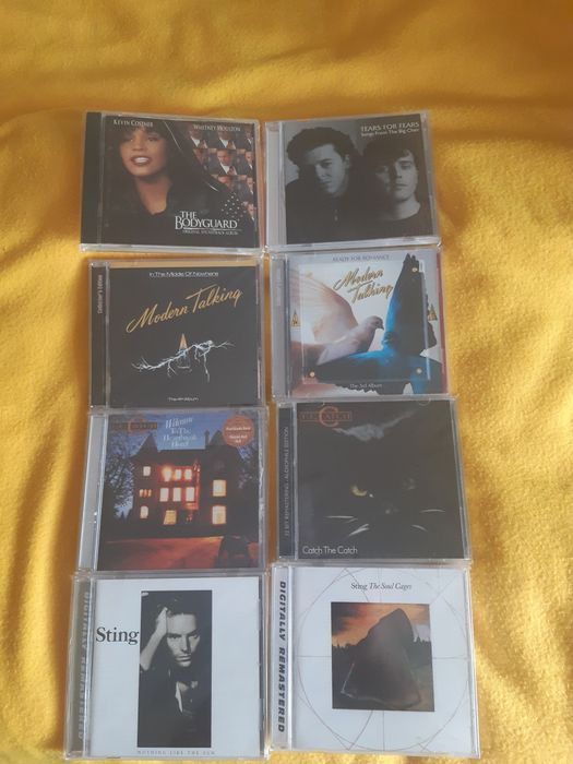 СD  Sting,C.C.Catch,Modern Talking