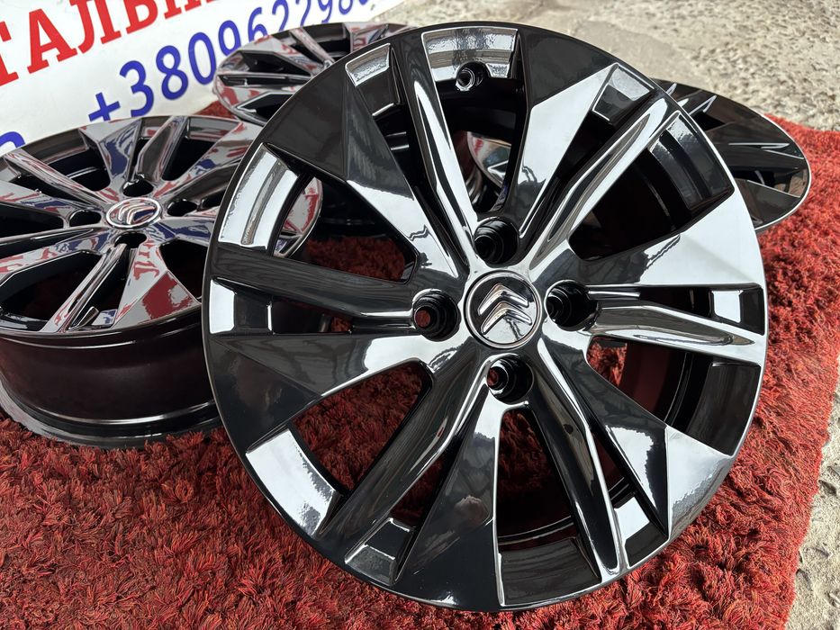 Original Peugeot E-208 3008 Partner 306 307 Citroen Berlingo R16 4x108