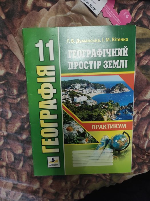 Географія практикум 11 клас Думанська вітенко