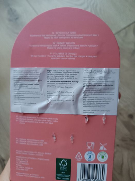 Nowy komplet sztućców dla dzieci