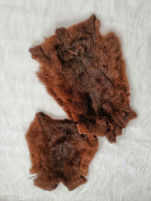 Шкуры кроля и песца