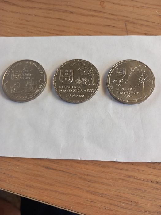 Moedas 200 escudos
