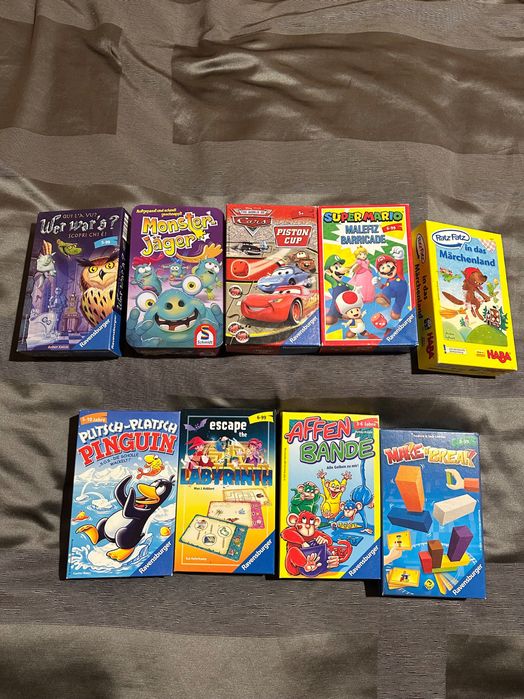 Маленькі ігри haba та ravensburger