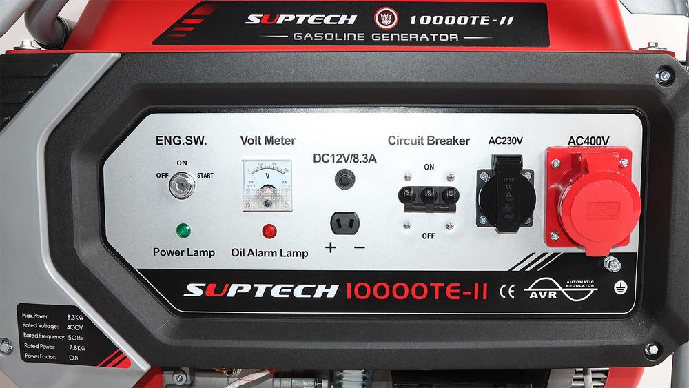 Генератор бензиновий SUPTECH  8.5 кВт (3 фази)