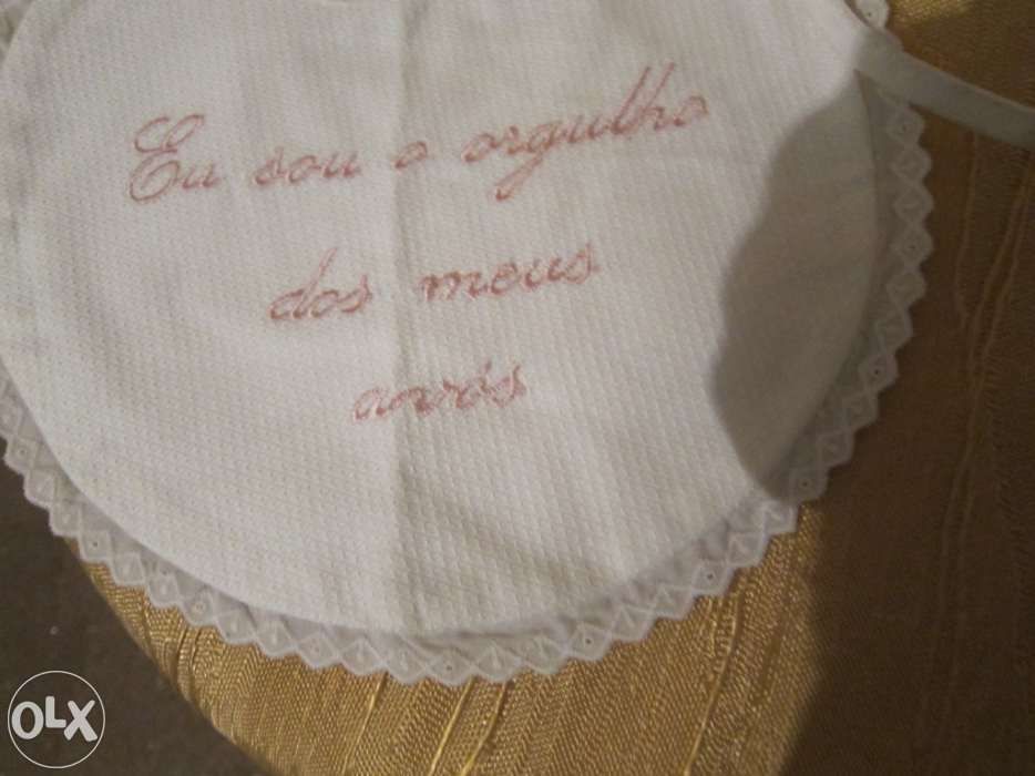 Babete para menina "eu sou o orgulho dos meus avós" nova