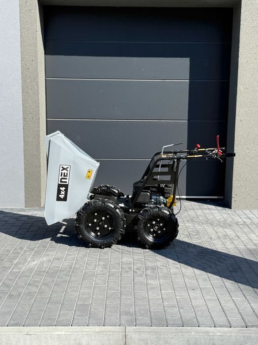 Taczka 300kg 400kg wozidło spalinowe Loncin 4,5 KM budowlane ogród 4x4