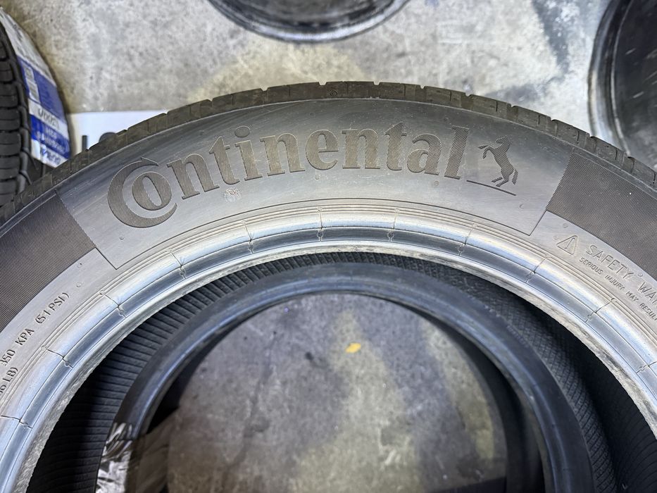 Шины 205/55 R17 Continental EcoContact 6 б/у лето пара 5,5мм ар. 201647 U8