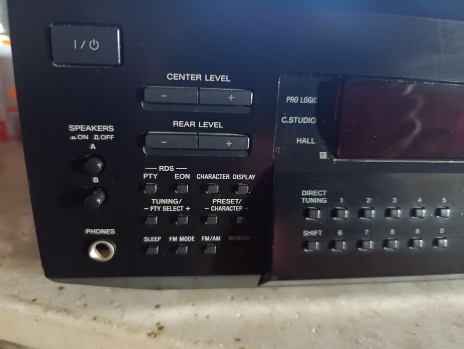 Amplificador Sony "STR DE-425" alta qualidade e potência 195 W bom  som.