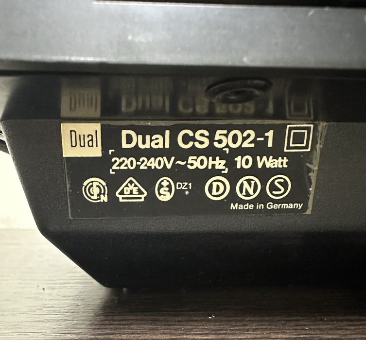 Проигрыватель DUAL CS502